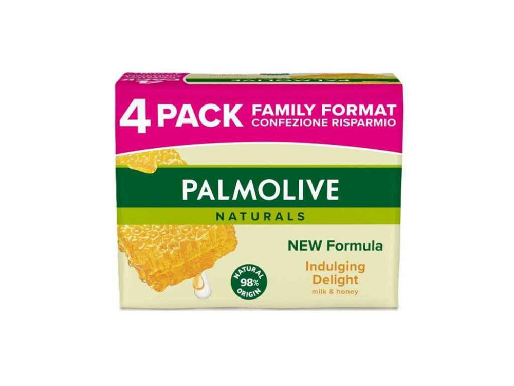 Мыло Натурэль Молочко и Мед 90г*4 шт ТМ PALMOLIVE   Solmir Киев - изображение 2
