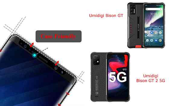 Захисне скло HyperGlass Pro для Umidigi Bison GT, Bison GT 2 5G – максимальна чутливість та захист Київ