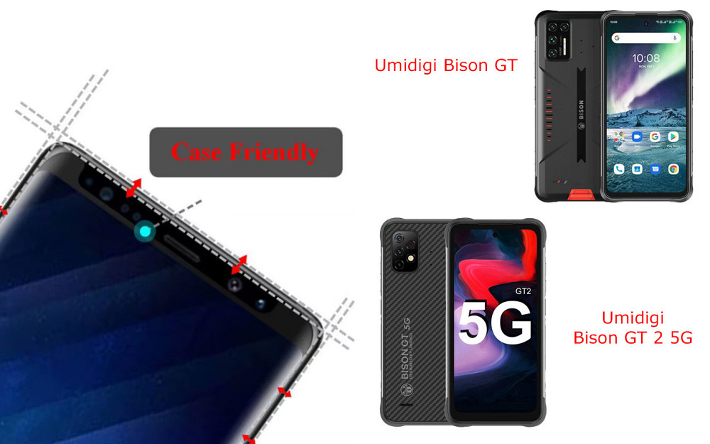 Защитное стекло HyperGlass Pro для Umidigi Bison GT, Bison GT 2 5G – максимальная чувствительность и защита Киев - изображение 4