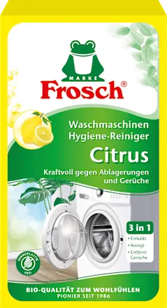 Frosch Hygienereiniger Waschmaschine Citrus 250 g Гигиеническое средство для чистки стиральной машины, цитрусовый аромат Львов