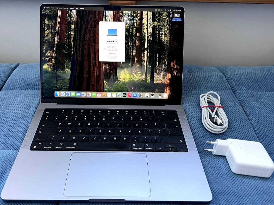 Ноутбук MacBook Pro 14 2023 M3 24GB 512 SSD A2918 Space Grey Київ - фото 8