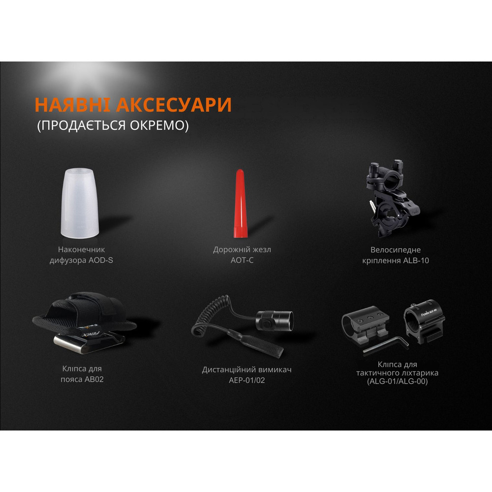 Ліхтар ручний Fenix UC35 V20 CREE XP-L HI V3 Киев - изображение 14