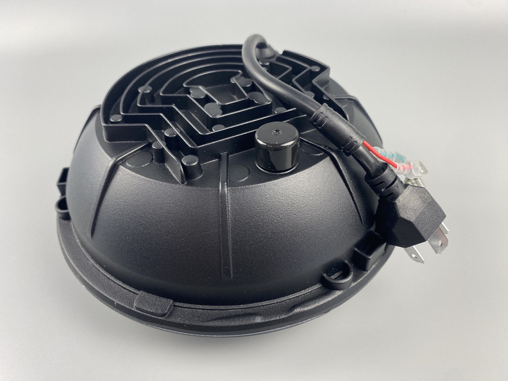 Світлодіодна фара кругла LED 65W лампа для модифікованого світла, Автомобільні світлодіодні фари Мукачево - фото 5