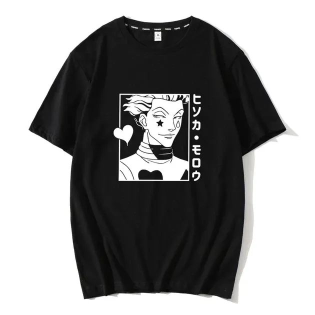 Футболка чоловіча з аніме принтом Хантер Х Розмір оверсайз (S/M/L) Чорний AnimeT00020 Дніпро - фото 1