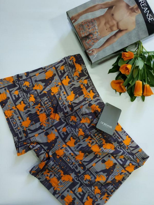 Стильные мужские трусы боксеры мультиколор doreanse 1895 доренс Славута - изображение 5