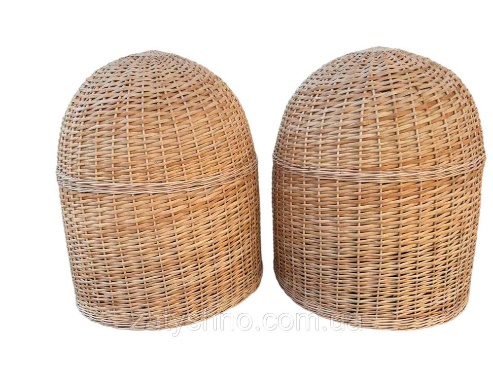 Набор плафонов из лозы больших  в кафе Киев - изображение 2