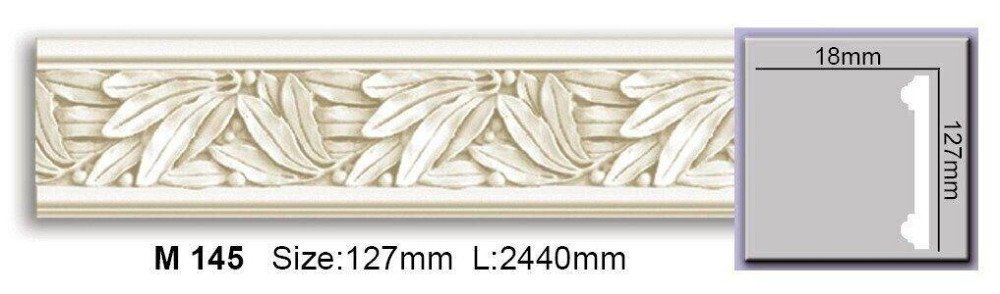 Молдинг с орнаментом полиуретановый Harmony M 145 Днепр - изображение 1