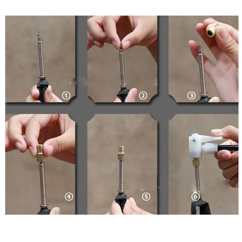 Переходник для насоса с ниппеля PRESTA на SCHREADER Бровары - изображение 3