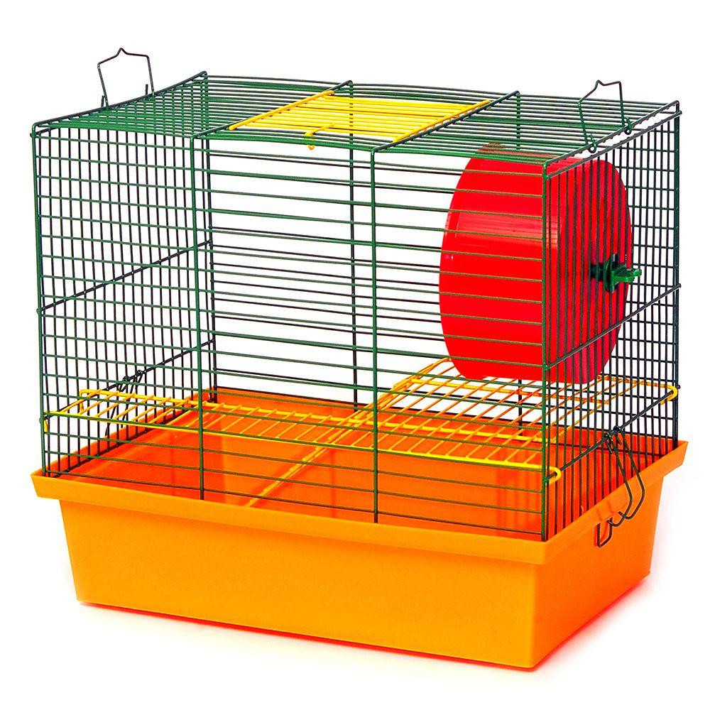 Декоративна клітка Хом'як 2 для гризунів з аксесуарами (33 х 23 х 29 см), Лорі Київ - фото 3