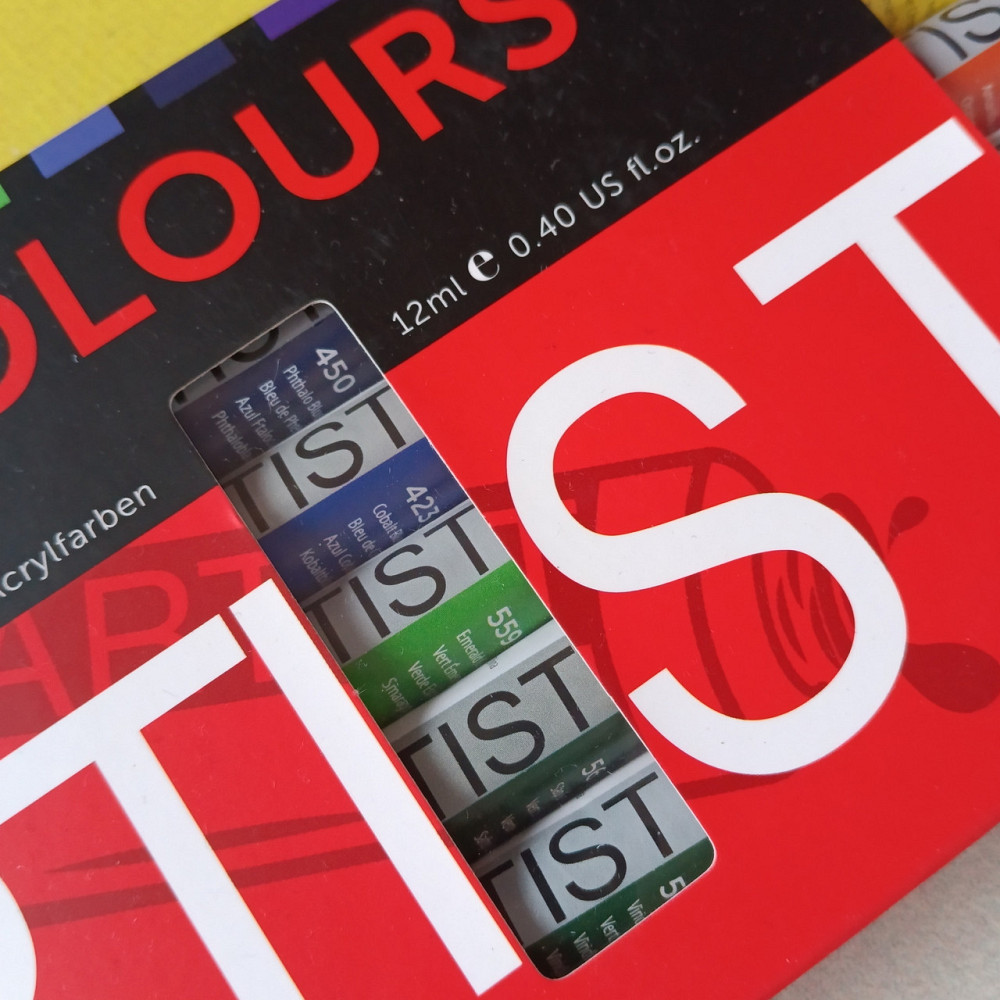 Краски акриловые 18*12ml Киев - изображение 3