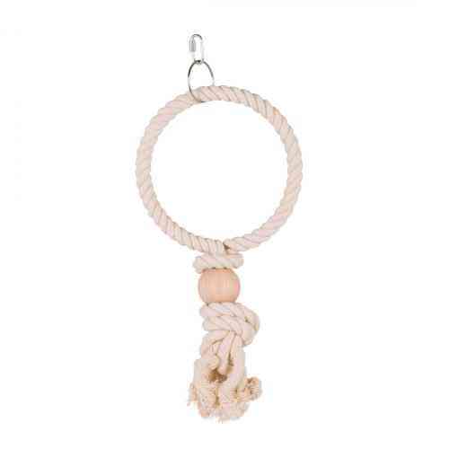 Игрушка Trixie Кольцо плетёное для птиц, d:19 см (текстиль) Киев