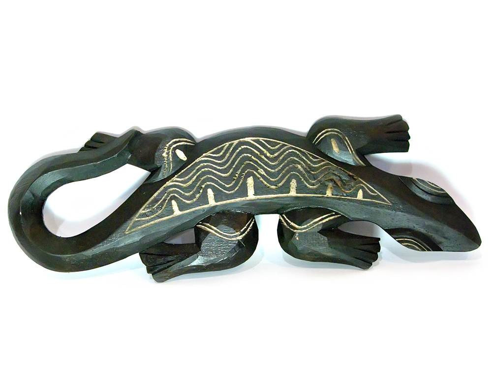 Статуэтка Геккон деревянный Киев - изображение 1