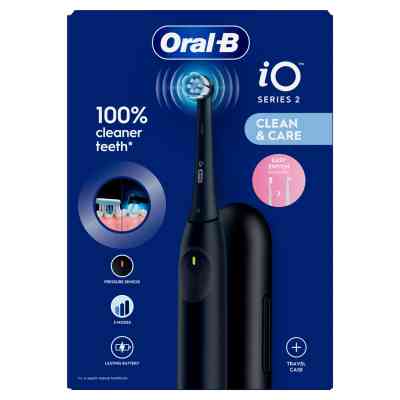 Электрическая зубная щетка Oral-B Series 2 iOS2.1D9.2K Black + футляр (8700216611923) Винница