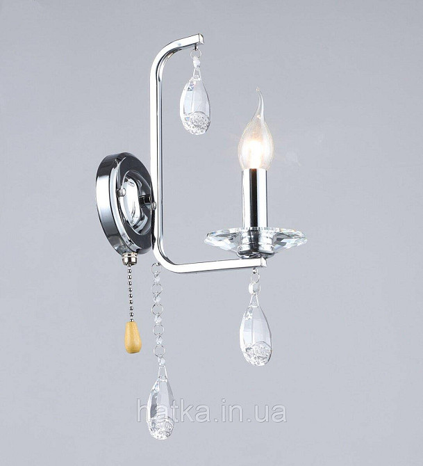 Бра класичне K2310/1W хром Київ - фото 1