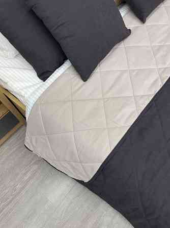 Покрывало стеганое Decorator Sparta Diamond ромб 130х220 см графитовый (85-046) Киев