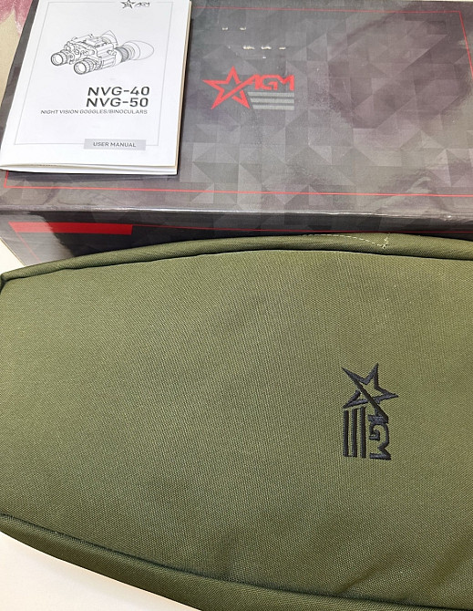 Прилад нічного бачення AGM NVG-40/50 NW1 білий фосфор Харьков - изображение 4