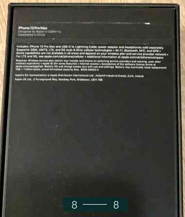 Айфон iPhone 13 Pro Max 256Gb. Neverlock. Киев