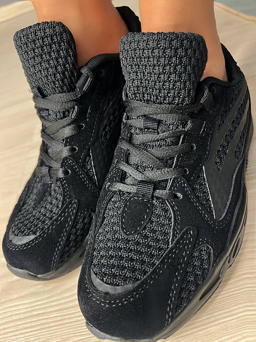 Кросівки жіночі Navigator 6034-5 комбіновані сітка з екошкірою чорні, 36, 22,5 см Київ - фото 9