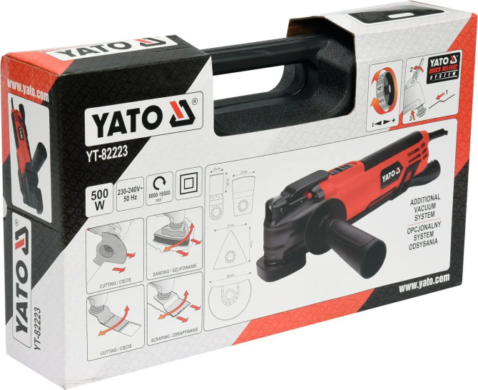 Інструмент багатофункціональний YATO YT-82223 Коломыя - изображение 4