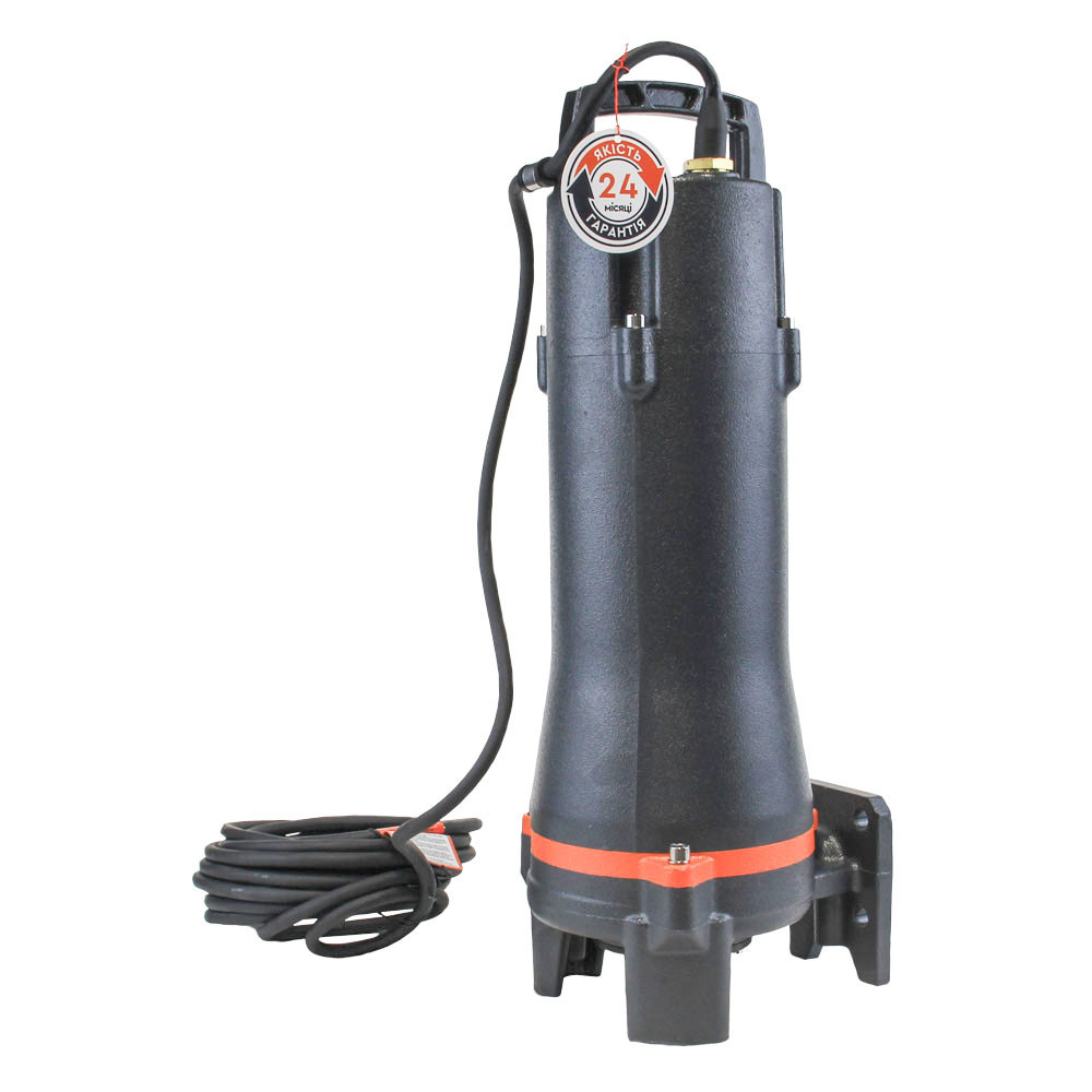 Насос канализационный 1.1кВт Hmax 18м Qmax 140л/мин (с режущим механизмом) LEO 3.0 (773951) Ровно - изображение 3