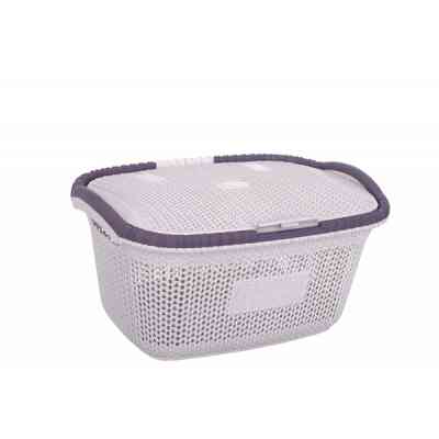 Кошик для білизни Violet House 1002 Віолетта Powder 28 л (1002 Виолетта POW 28 л) Вінниця