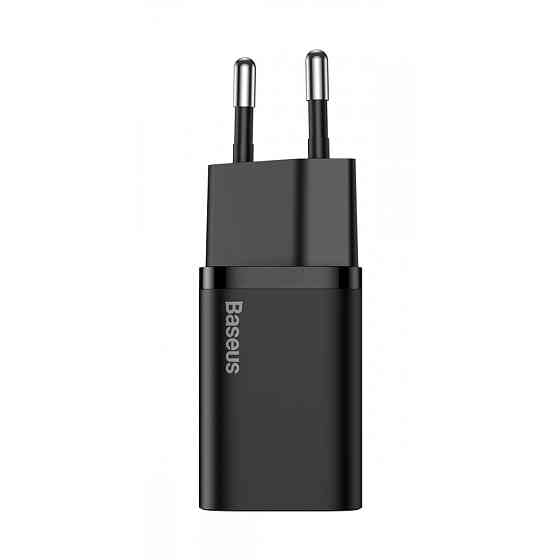 Сетевое зарядное устройство Baseus Super Silicone PD Charger 25W Cable Type-C to Type-C 3A (1m) черный Львов