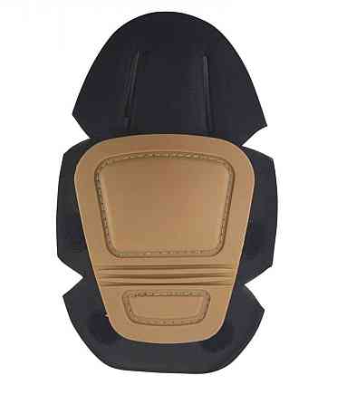 Комплект захисту Наколінники + налокотники Combat із удароміцного пластику (Коричневий) Вінниця