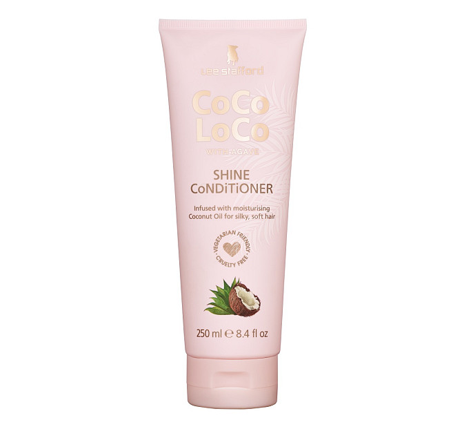 Кондиционер для сияния с кокосовым маслом Coco Loco Shine Conditioner Lee Stafford 250 мл Винница - изображение 1