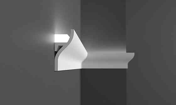 Карниз полімерний для LED освітлення Grand Decor KH 906 Дніпро