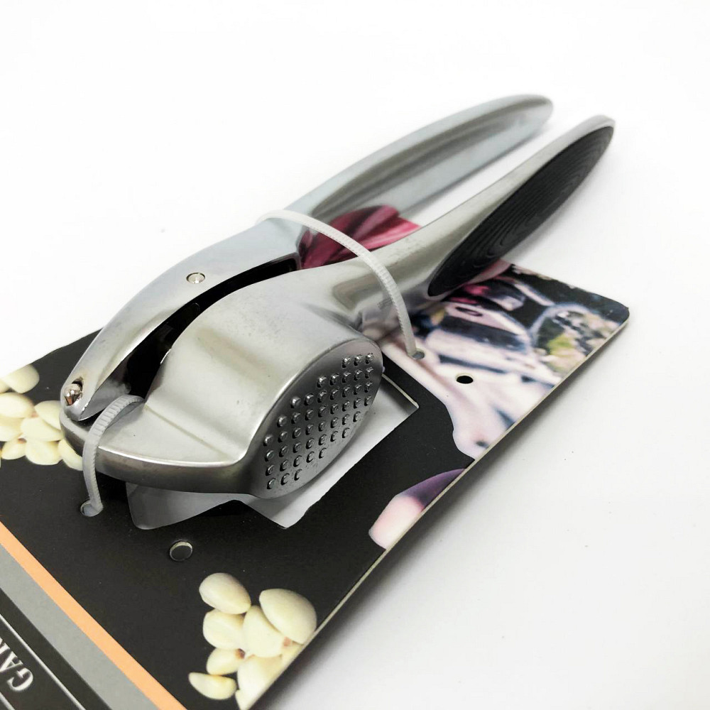 Прес для часнику чеснокодавка ручна металева FO-43 Львів - фото 3