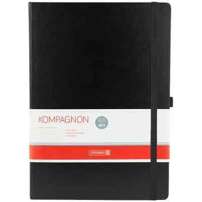 Блокнот Brunnen Компаньйон А4 в лінійку 96 аркушів Чорний (10-552 87 05) Вінниця