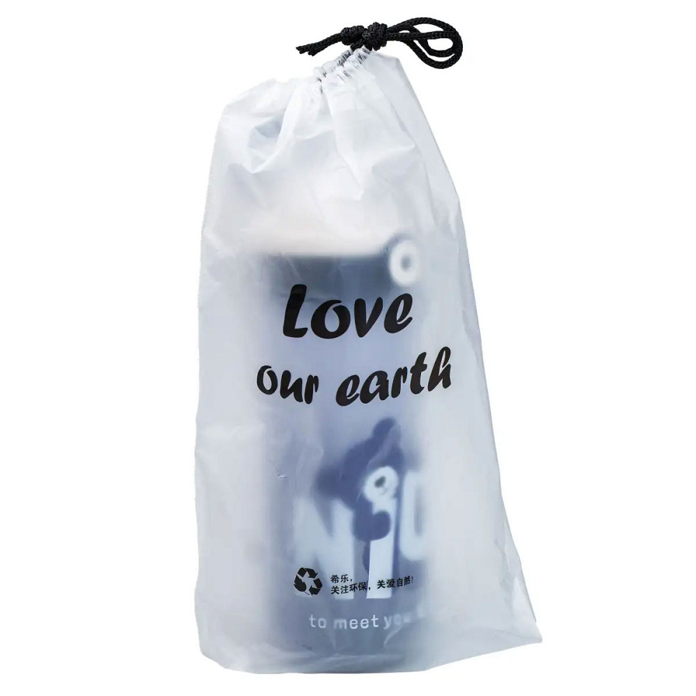 Пляшка для води 620 мл з трубочкою Синя HP17300BL Коломия - фото 5