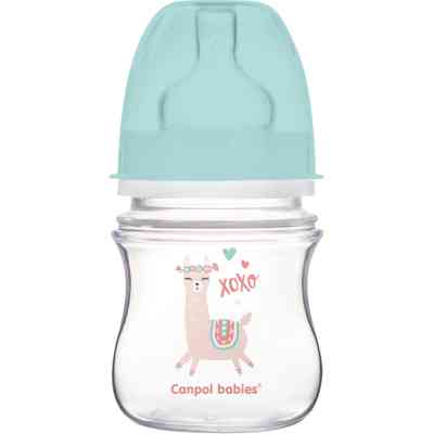 Бутылочка для кормления Canpol babies EasyStart - Toys с широким отверстием 120 мл (35/220_gre) Винница