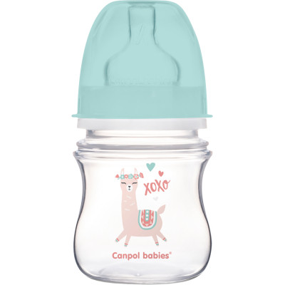 Бутылочка для кормления Canpol babies EasyStart - Toys с широким отверстием 120 мл (35/220_gre) Винница - изображение 1