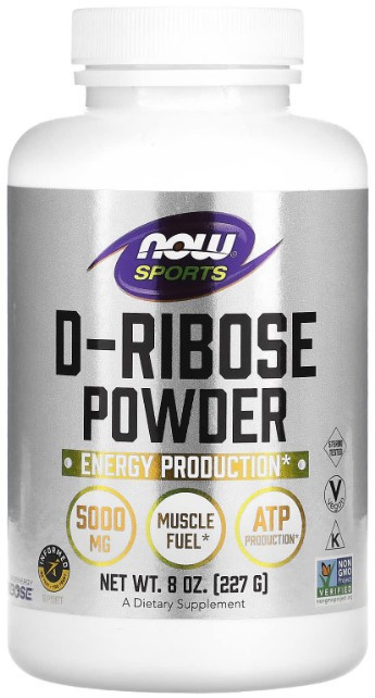 D-рибоза Now Foods D-Ribose 5000 мг 227 грам Київ - фото 1