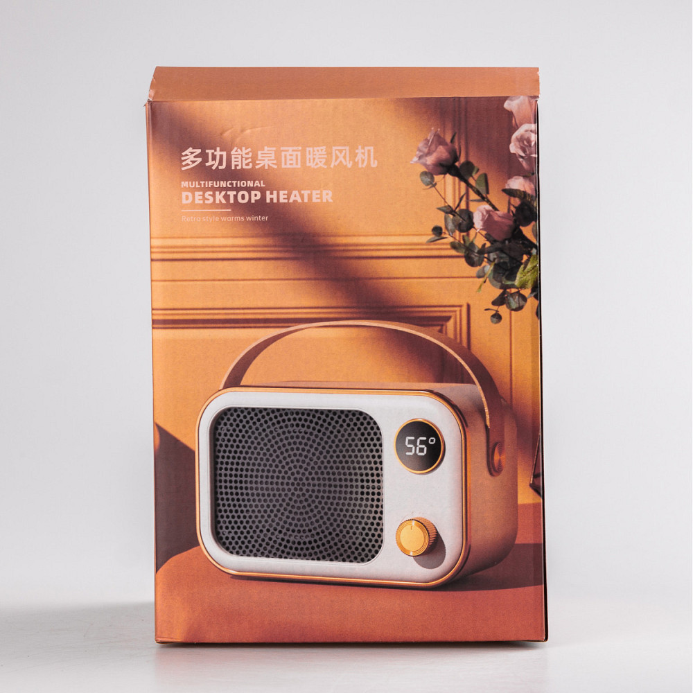 Електричний тепловентилятор SmartX 1200W, білий Київ - фото 2