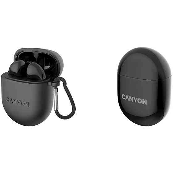 Bluetooth-гарнітура Canyon TWS-6 Black (CNS-TWS6B) ( 13752 ) Харків