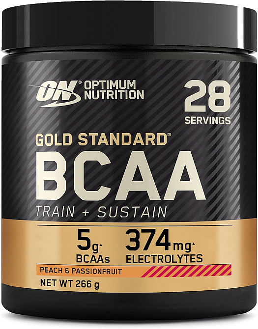 Аминокислота Optimum Nutrition Train and Sustain 266g (Персик маракуйя) EU Луцк - изображение 1