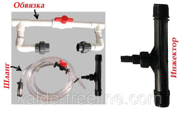 Узел подачи удобрения 1 1|2