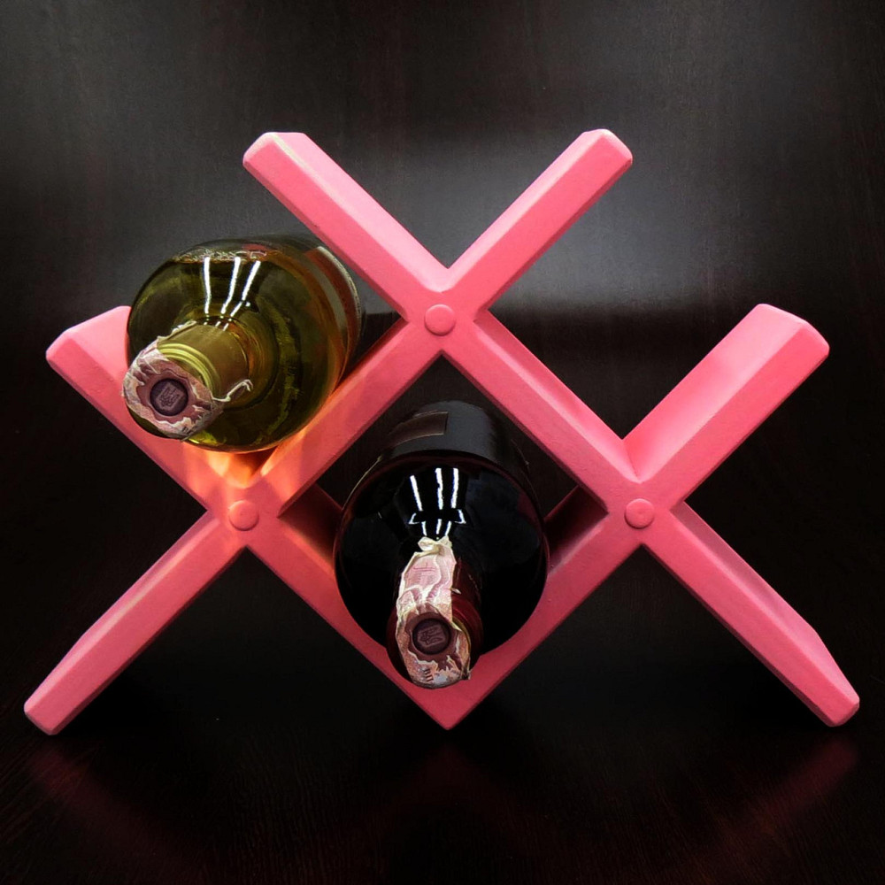 Настольная винная полка 