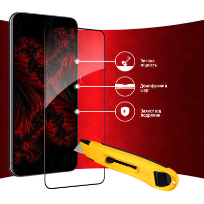 Стекло защитное Intaleo Full Glue Samsung S23 (1283126559655) Винница - изображение 4