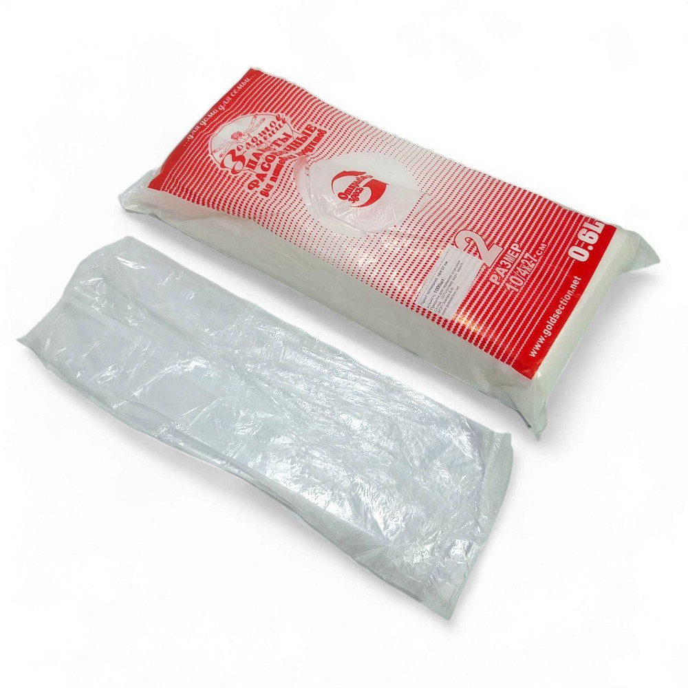 Пакет фасовочный Золотое Сечение 10/4*27 прозрачый тысячник Харьков - изображение 1