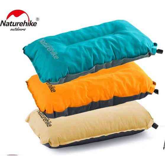 Подушка самонадувающаяся Naturehike Sponge automatic NH17A001-L, желтая Киев