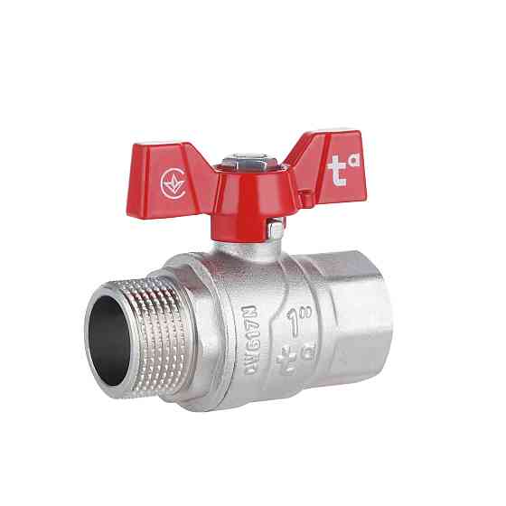 Кран кульовий Thermo Alliance Forte 1" ВН для води (метелик) SF607W25 Київ