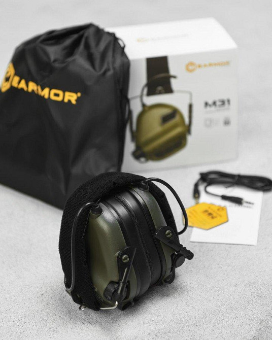 Активні захисні навушники Earmor M31 MOD3 (FG) Olive РН6476 Одеса - фото 3