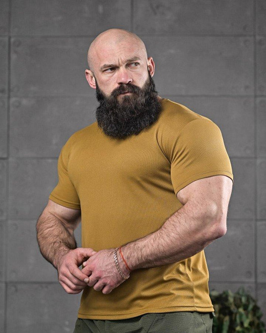 Тактична потоотводна футболка любов кайот ДЛ6550 Одесса - изображение 3