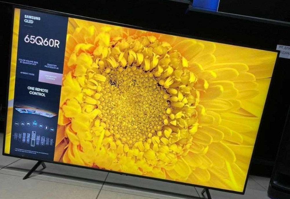 Телевизор Безрамный: 65дюйма, 4К, 120Гц.QLED , Smart, Samsung 65Q60R. Харьков - изображение 2