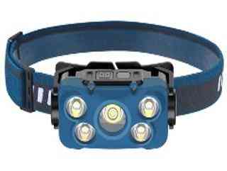 Налобний ліхтар Rablex RB960, жовтий+білий+червоний, 5хCOB, Сенсор, акум, Type-C Дніпро