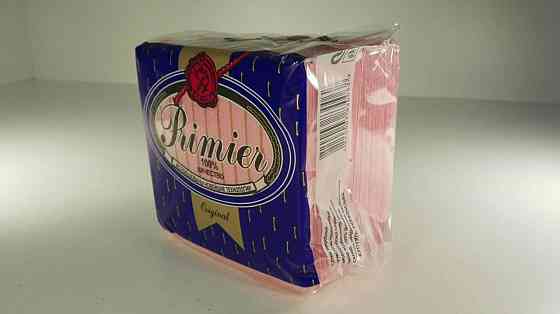 Бумажные Cалфетки 55лист Премьер  Малиновый (10 пачка) Харьков