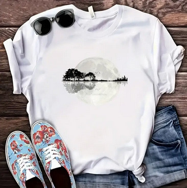 Термонаклейка на одяг Пейзаж Київ - фото 2